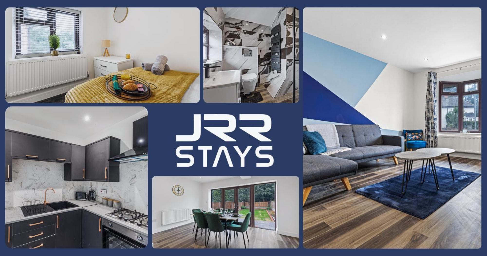 Walsall - 4 Bedroom House, Wi-Fi, Garden , Sleeps 8 - Jrr Stays Bescot Kültér fotó